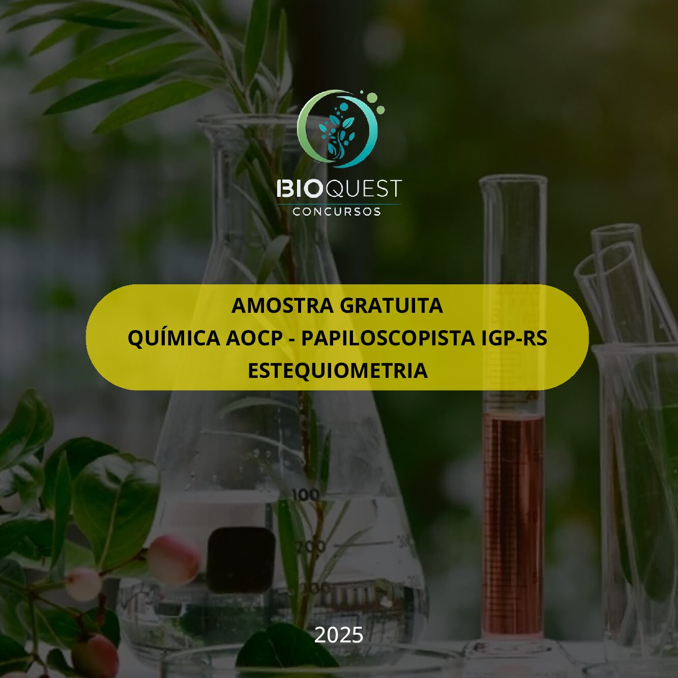 AMOSTRA GRATUITA - Química AOCP: Estequiometria